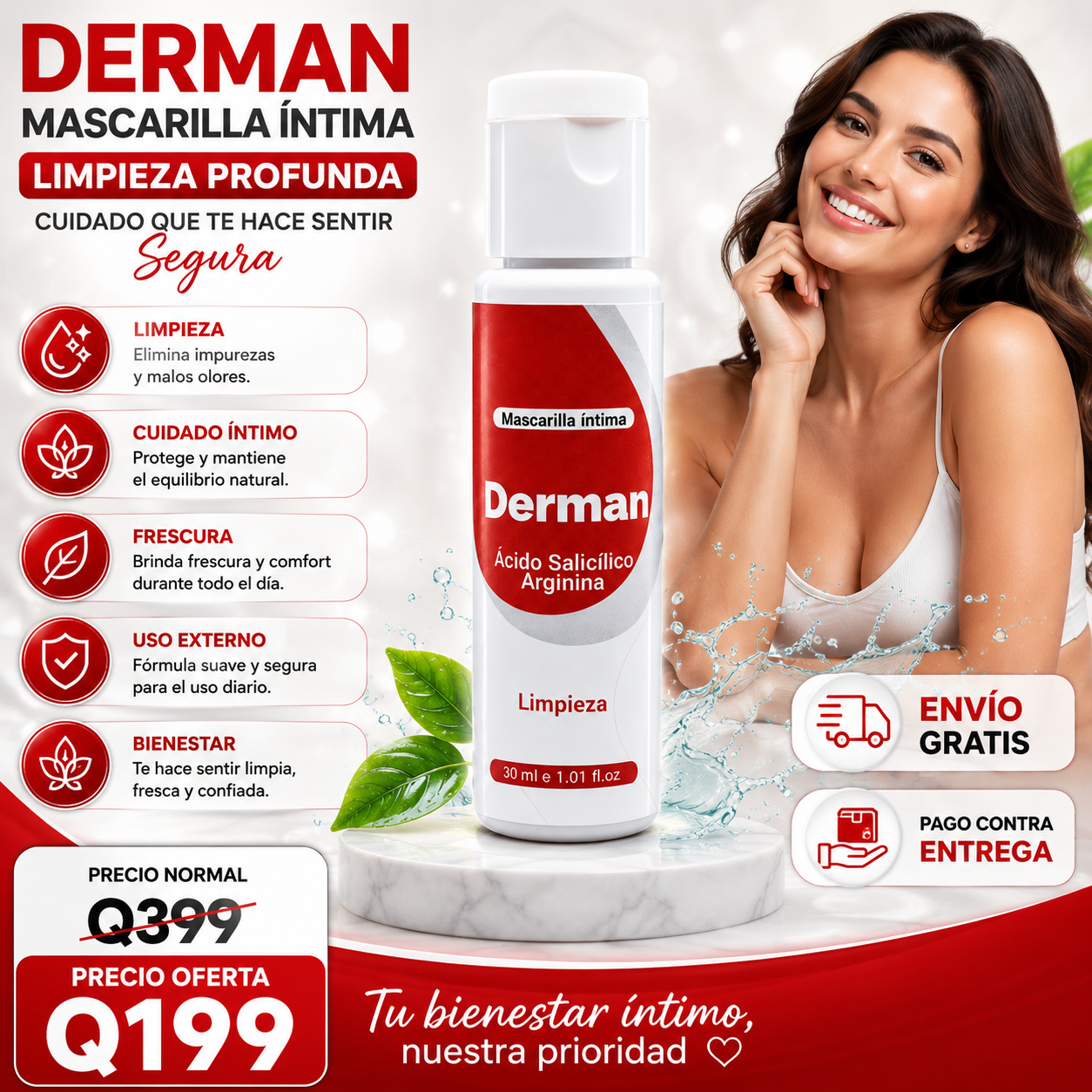¿Cansada de esconder tus cicatrices? Recupera la confianza en tu piel con SADOER Repair Cream + Envío Gratis